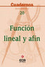 Cuadernos de Matemáticas 20 Funcion Lineal y Afin ECIMAT0ESO (Ecir) - 9788470658532