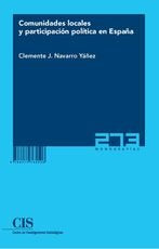 COMUNIDADES LOCALES Y PARTICIPACION POLITICA EN ESPAÑA - 9788474765526