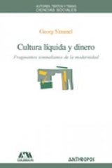 CULTURA LIQUIDA Y DINERO - 9788476589656