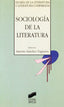 Sociología de la Literatura (Sintesis Editorial) - 9788477384427