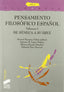 Pensamiento Filosofico Español Vol.i (Sintesis Editorial) - 9788477389781
