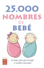 25000 NOMBRES DE BEBE - 9788479278946