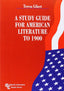 A Study Guide For American Literature to 1900 (Ramon Areces) - 9788480047487