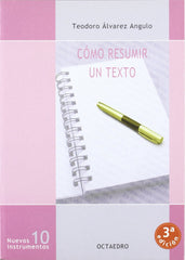 ✅ CÓMO RESUMIR UN TEXTO - 9788480633734