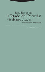 ESTUDIOS SOBRE ESTADO DERECHO Y DEMOCRACIA - 9788481643978