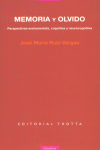 MEMORIA Y OLVIDO - 9788481645637