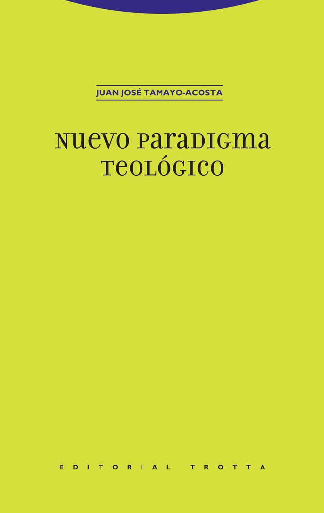 NUEVO PARADIGMA TEOLOGICO - 9788481646580