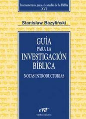 GUIA PARA LA INVESTIGACION BIBLICA - 9788481690774