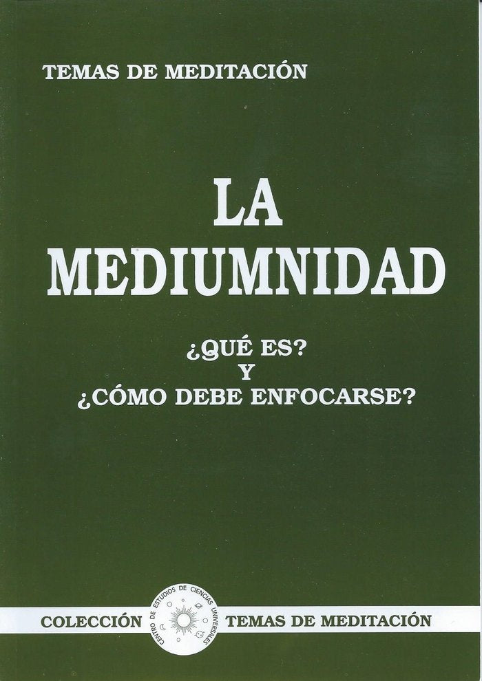 LA MEDIUMNIDAD I Fabregat Bisbal,Jose I Centro De Estudios De Ciencias I 9788489661196