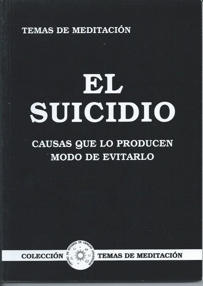 EL SUICIDIO CAUSAS QUE LO PRODUCEN MODO DE EVITARLO - 9788489661233