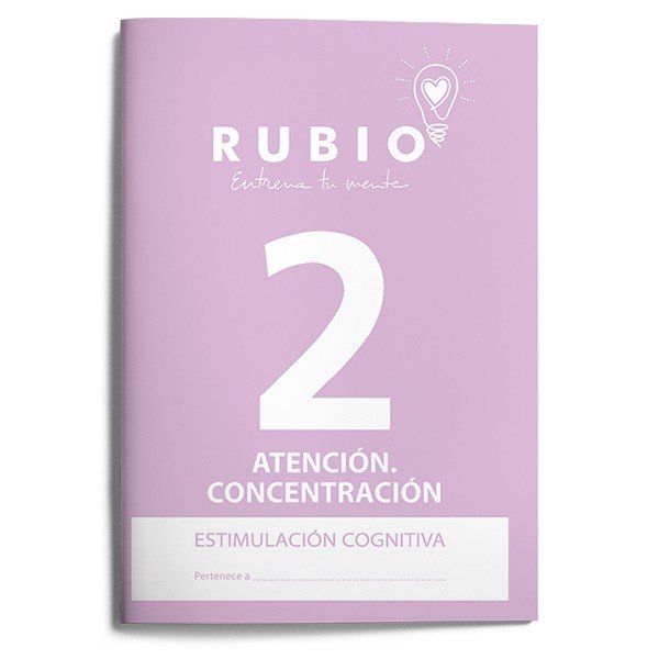 ENTRENA TU MENTE ATENCION 2 ADULTOS ESTIMULACION COGNITIVA | AA,VV | FUNDACION CUADERNOS RUBIO | 9788489773301