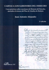 CARTAS A LOS SABEDORES DEL DERECHO - 9788490316108