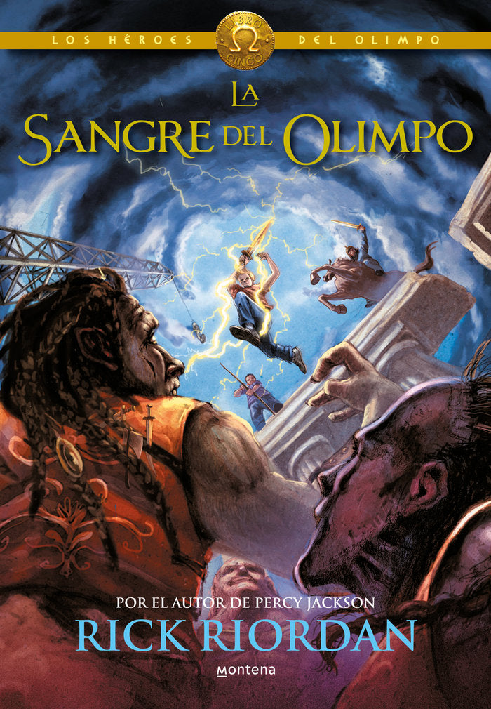 HEROES DEL OLIMPO 5 LA SANGRE DEL OLIMPO | Riordan,rick | 9788490431276 (Montena)