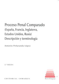 PROCESO PENAL COMPARADO 2ª - 9788490452585
