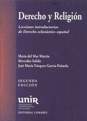 DERECHO Y RELIGION LECCIONES INTRODUCTORIAS DE DERECHO ECL - 9788490454206