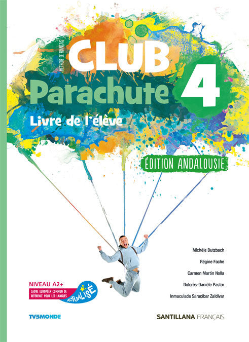 CLUB PARACHUTE 4 PACK ELEVE ANDALUCIA | Varios autores | 9788490494950 (SANTILLANA)
