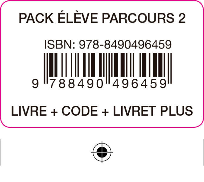 PARCOURS 2 PACK ELEVE | Varios autores | 9788490496459 (SANTILLANA)