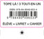Tope La! 3 Tout en un Eleve+cah+liv+cod