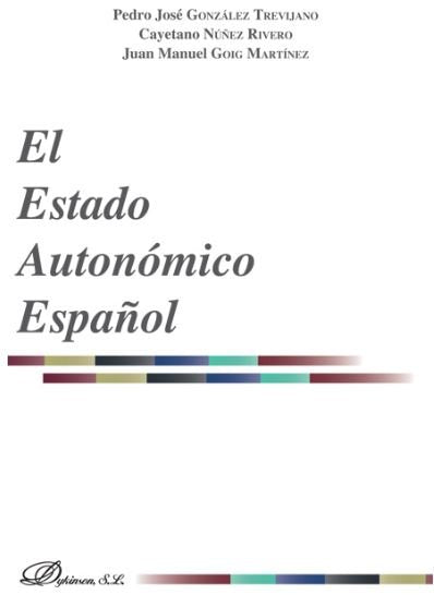ESTADO AUTONOMICO ESPAÑOL EL - 9788490850114