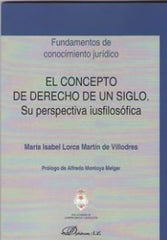 CONCEPTO DE DERECHO DE UN SIGLOEL - 9788490859001