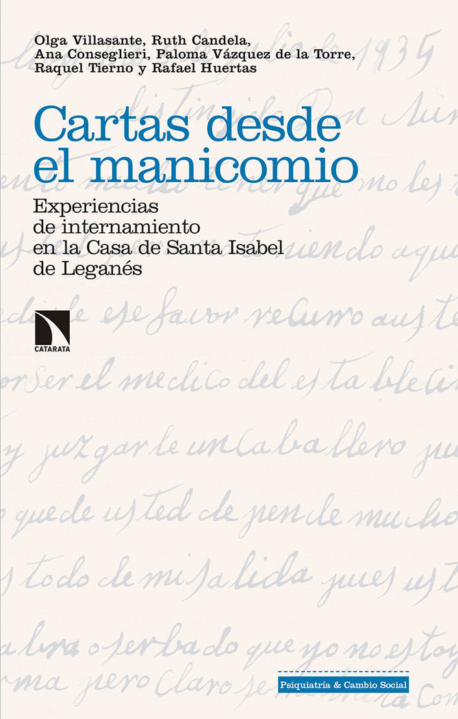 CARTAS DESDE EL MANICOMIO | VILLASANTE,OLGA | CATARATA | 9788490974377