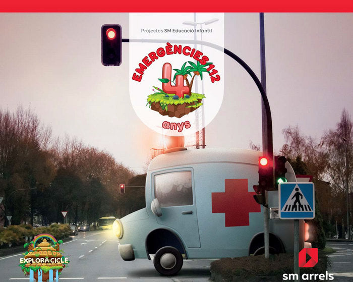 EMERGENCIES 112 NIVEL 2 4 ANYS VALENCIANO 18 EXPLORA | MENENDEZ CAMARENA, PILAR/DOMÍNGUEZ CABAL | 9788491077497 (Sm)