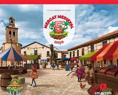 MERCAT MEDIEVAL NIVEL 3 5 ANYS VALENCIANO 18 EXPLORA | MENENDEZ CAMARENA, PILAR / DOMINGUEZ CAB | 9788491077527 (Sm)