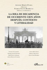 IDEA DE DECADENCIA DE OCCIDENTE CIEN AÑOS DESPUES CONTEXTO - 9788491489276