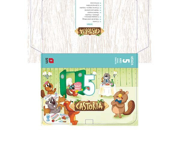 CASTORIA 5AÑOS 1oTRIMESTRE 19 | AA,VV | 9788491820925 (Sm)