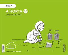 CUANTO SABEMOS 3,0 3 EL HUERTO AÑOS GALLEGO 19 | AA,VV | 9788491851004 (Obradoiro Santillana)