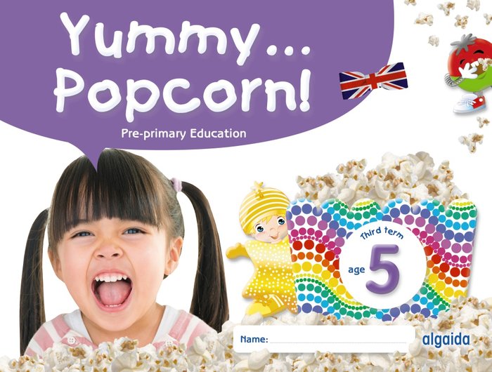 YUMMY POPCORN 5AÑOS INGLES 3oTRIM,THIRD TERM 22 | AA,VV | 9788491895961 (Algaida Editores Texto)