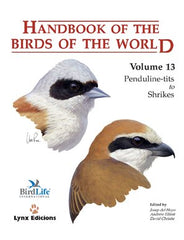 HANDBOOK OF THE BIRDS OF THE WORLD VOL13 - 9788496553453