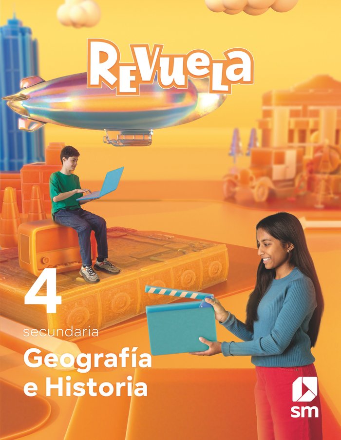 Geografía e Historia. 4 Secundaria. Revuela | Varios autores | 9788498561555 (SM)