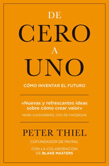 DE CERO A UNO | THIEL,PETER | GESTION 2000 | 9788498753530
