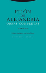 FILON DE ALEJANDRIA OBRAS COMPLETAS IV - 9788498796100