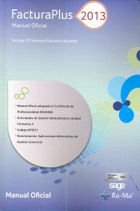 FACTURAPLUS 2013 MANUAL OFICIAL | AA,VV | RA-MA | 9788499642246