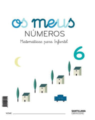 NUMEROS 6 OS MENUS 5AÑOS 17 | AA,VV | 9788499720647 (Obradoiro Santillana)