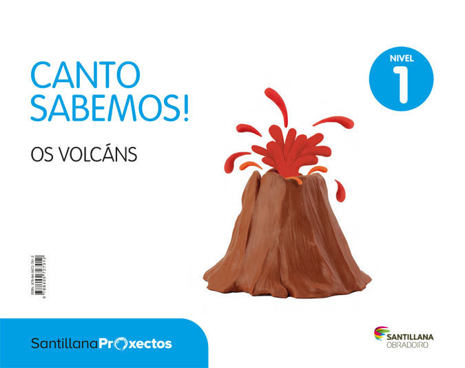CANTO SABEMOS 1 OS VOLCANS 3AÑOS 18 | Varios Autores | 9788499727912 (Obradoiro Santillana)