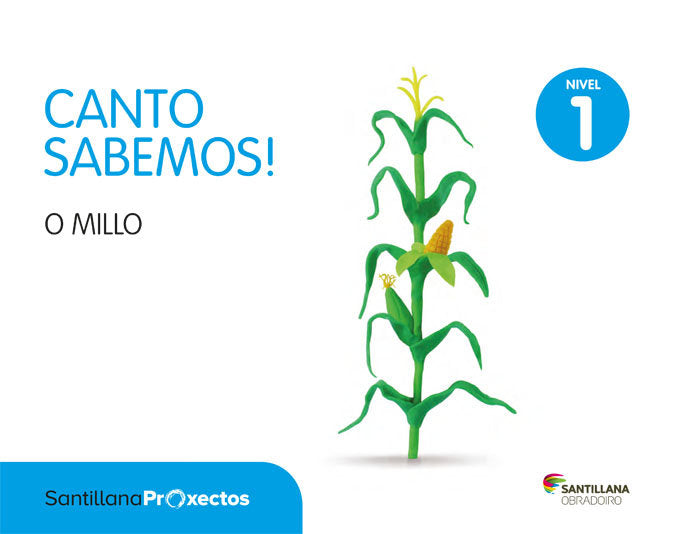 CANTO SABEMOS 1 O MILLO 3 AÑOS 17 | Varios Autores | 9788499729602 (Obradoiro Santillana)