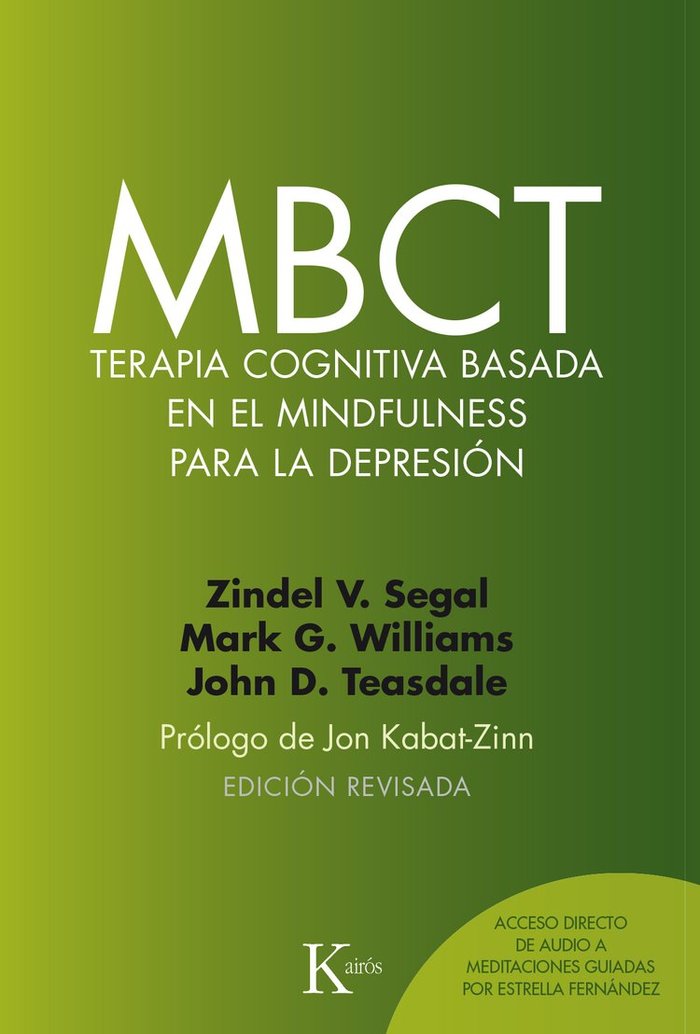 MBCT TERAPIA COGNITIVA BASADA EN EL MINDFULNESS PARA LA DEPR - 9788499885674