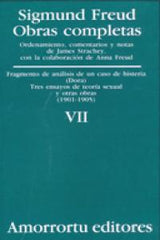 OBRAS COMPLETAS FREUD VII FRAGMENTO DE ANALISIS DE UN CASO - 9789505185832