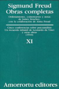 CINCO CONFERENCIAS SOBRE PSICOANALISIS O,C,TOMO 11 | FREUD,SIGMUND | AMORRORTU EDITORES S,A, | 9789505185870