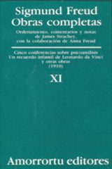 CINCO CONFERENCIAS SOBRE PSICOANALISIS O,C,TOMO 11 | FREUD,SIGMUND | AMORRORTU EDITORES S,A, | 9789505185870