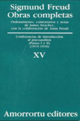 OBRAS COMPLETAS FREUD XV CONFERENCIAS INT, AL PSICOANAL | FREU,SIGMUND | AMORRORTU EDITORES S,A, | 9789505185917