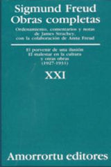 PORVENIR DE UNA ILUSION Y OTRAS OBRAS O,C,TOMO 21 | FREUD,SIGMUND | AMORRORTU EDITORES S,A, | 9789505185979