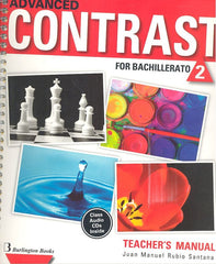 ✅ ADVANCED CONTRAST 2ºNB TEACHERS MANUAL I AA,VV I BURLINGTON BOOKS I 9789963489077