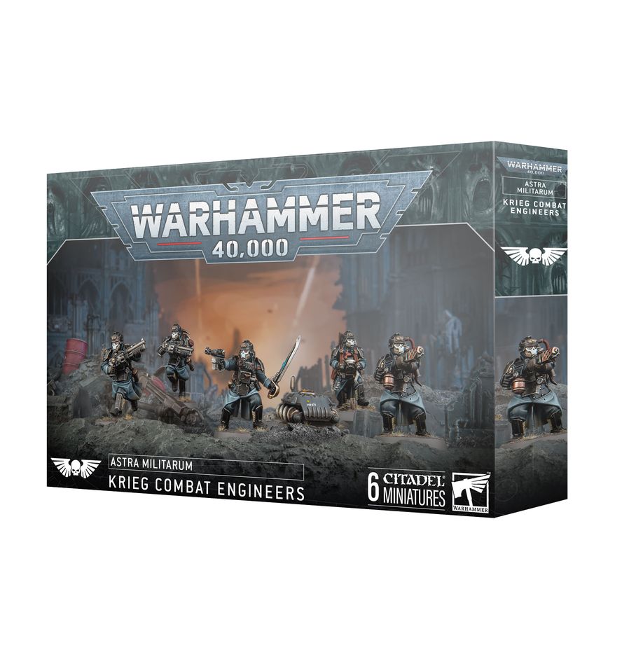 INGENIEROS DE COMBATE DE KRIEG – ASTRA MILITARUM 💥🔧 INGENIEROS DE COMBATE DE KRIEG – ASTRA MILITARUM 💥🔧
