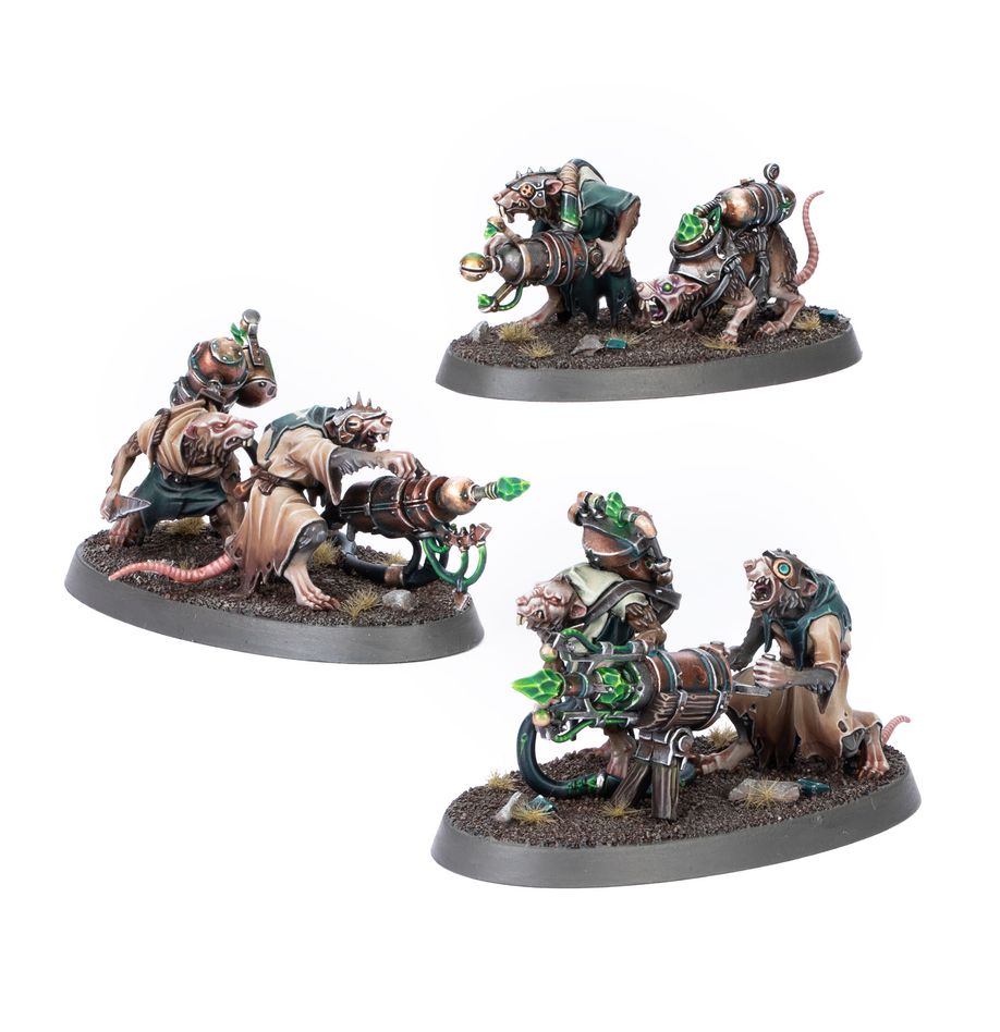 Baterías de Armas Brujas – Clanes Skryre | Warhammer Age of Sigmar (Skaven) Baterías de Armas Brujas – Clanes Skryre | Warhammer Age of Sigmar (Skaven)