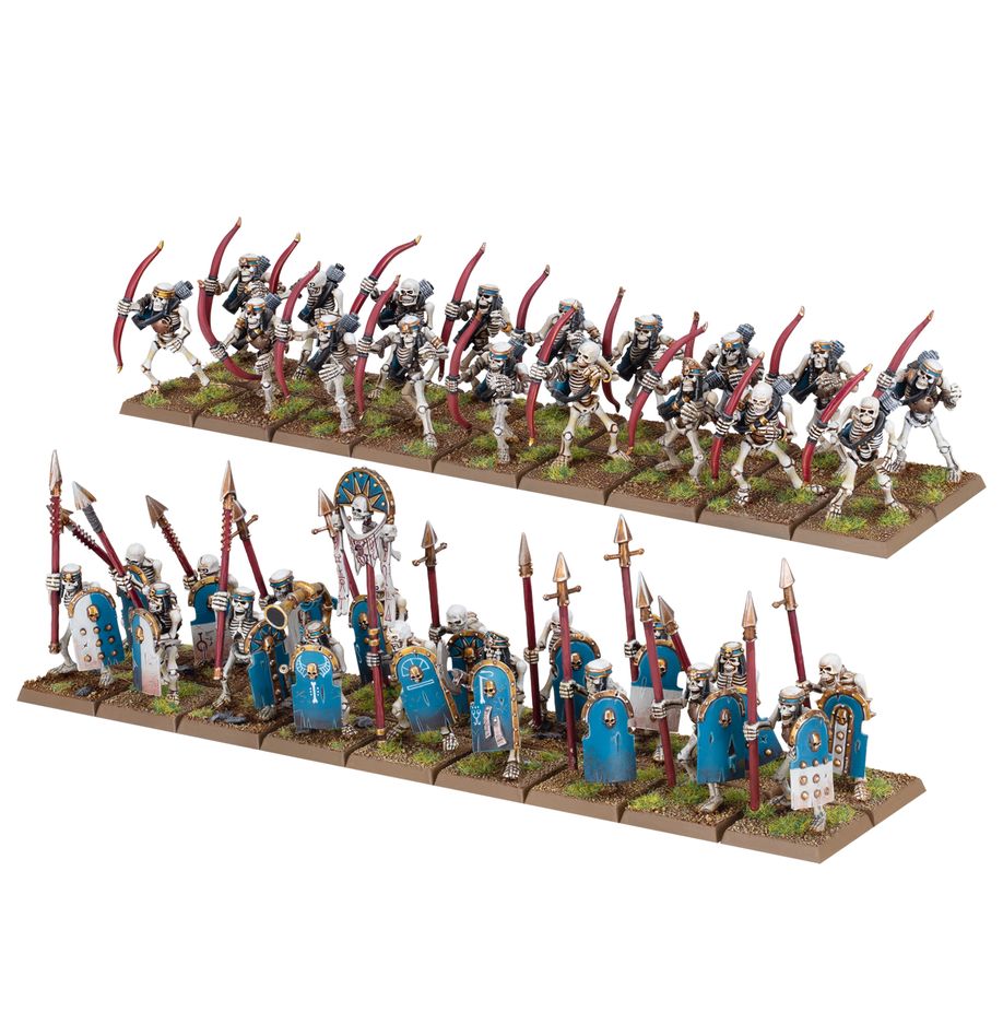 ✅ TOMB KINGS OF KHEMRI: SKELETON WARRIORS ✅ TOMB KINGS OF KHEMRI: SKELETON WARRIORS