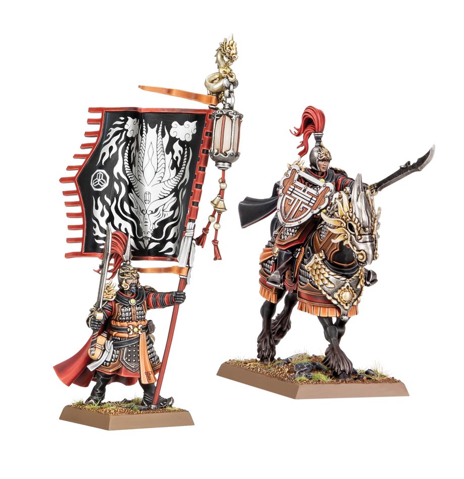 GATE MASTERS CELESTIAL CITIES | Líderes Grand Cathay Warhammer The Old World | 2 miniaturas GATE MASTERS CELESTIAL CITIES | Líderes Grand Cathay Warhammer The Old World | 2 miniaturas